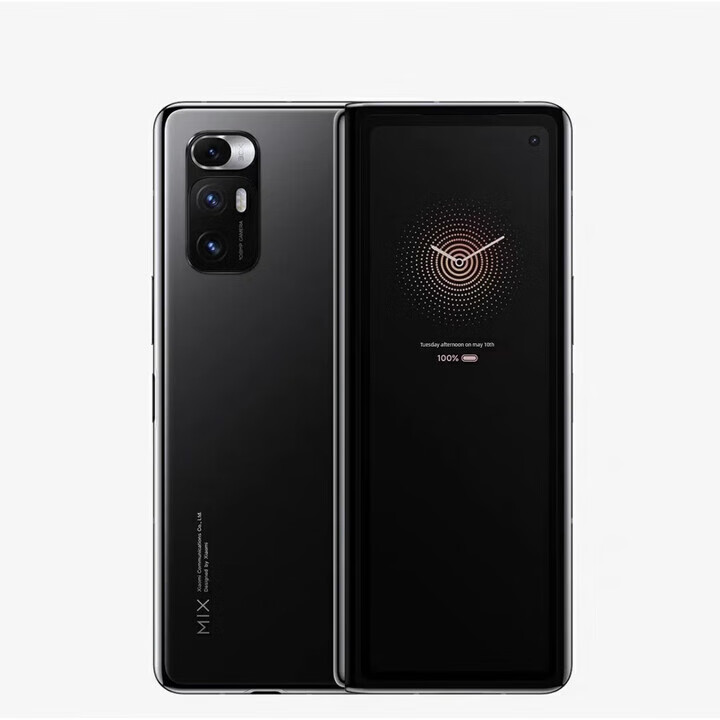小米Mix Fold 5g双屏大折叠智能手机红外遥控器高使用 黑色 12GB+512GB