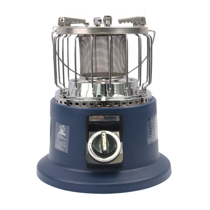 阿帕奇移动式燃气取暖炉户外野营取暖器液化烤火炉两用露营取暖器 APG-3000B（液化气