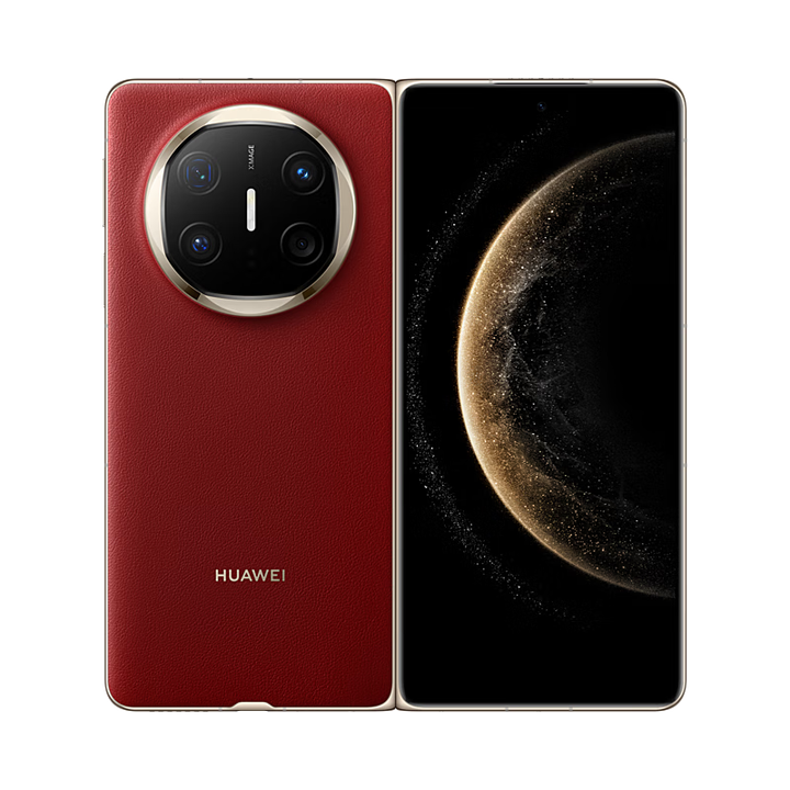 华为Mate X6 分布式玄武架构 鸿蒙大屏AI 红枫原色影像折叠旗舰手机 Mate X6 寰宇红 12GB+512GB 官方标配+原封未激活+全国联保