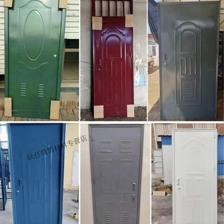储藏间单板双开门铁门单门铁皮储物间钢质家用防盗门工程简易 咨询定制 一平米【图片 价格 品牌 报价】-京东