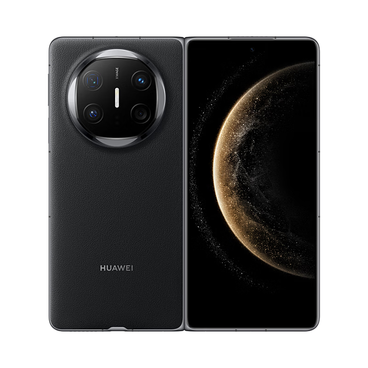 华为【分期免息】新机 Mate X6 华为折叠手机 全网通5G手机 MateX6 曜石黑 12GB+512GB 官方标配+原封未激活+全国联保