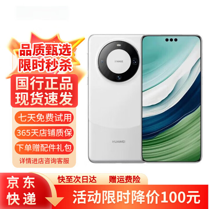 华为（HUAWEI）展机Mate60  mate60pro鸿蒙系统卫星通话 全焦段清影像 门店机 白沙银【mate60】 12GB+1TB