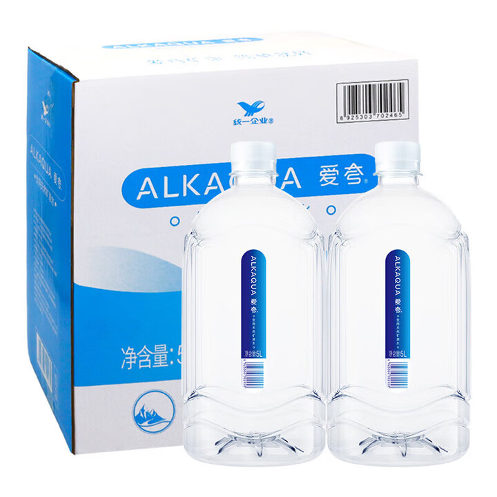 统一爱夸饮用天然矿泉水5L*2桶整箱大桶矿泉水家庭大桶装水 爱夸水5L*2桶/箱【图片 价格 品牌 报价】-京东