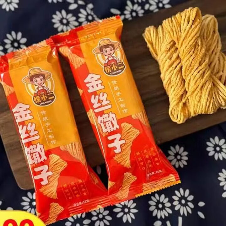 愣小二徐州特产麻花馓子咸香酥脆独立包装健康食品老少皆宜解馋休闲零食 金丝馓子【独立包装】15g*10袋【图片 价格 品牌 报价】-京东