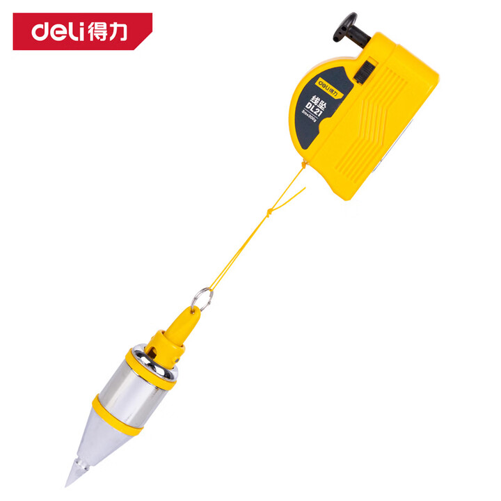 DELI KIDS得力DL21线坠3m工锤吊锤垂线垂直吊线磁力线坠铅垂线线板吊垂 DL21【图片 价格 品牌 报价】-京东