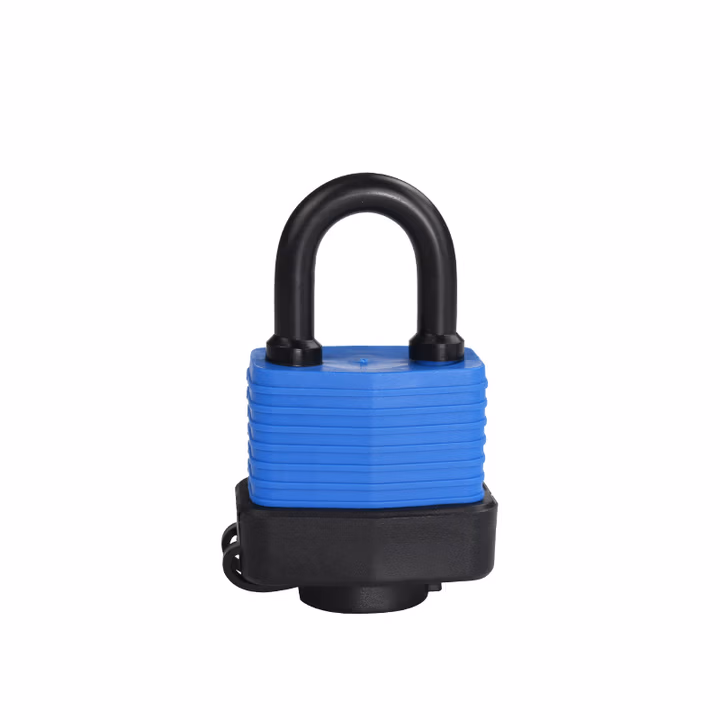 宽选工品 工业安全防尘挂锁防水防盗 千层钢制锁绝缘隔离锁具  规格-LPC01：