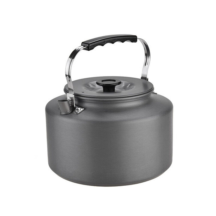 沃森斯户外野营烧水壶野外野炊便携式泡茶壶咖啡壶露营装备炉具套装 容量：2升 配网袋