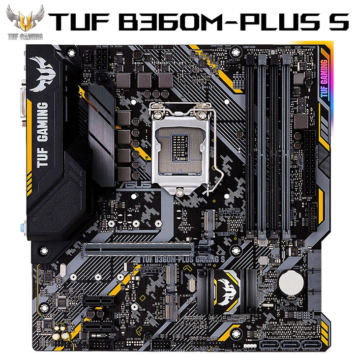 华硕（ASUS）TUF B360M-PLUS GAMING ...