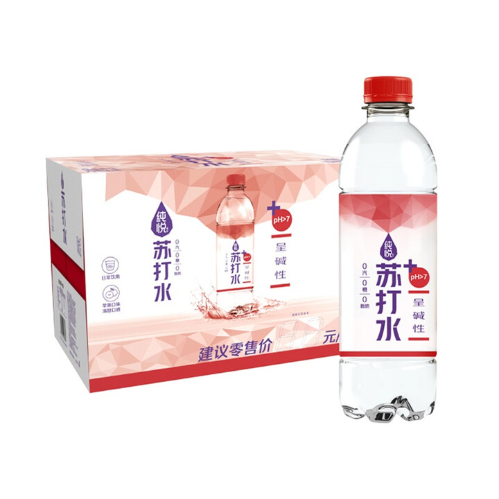 【可口可乐纯悦 ChunYue 苏打水 苹果风味饮品 450ml*15瓶】纯悦 ChunYue 苏打水 苹果风味饮品 450ml*15瓶 年货 ...