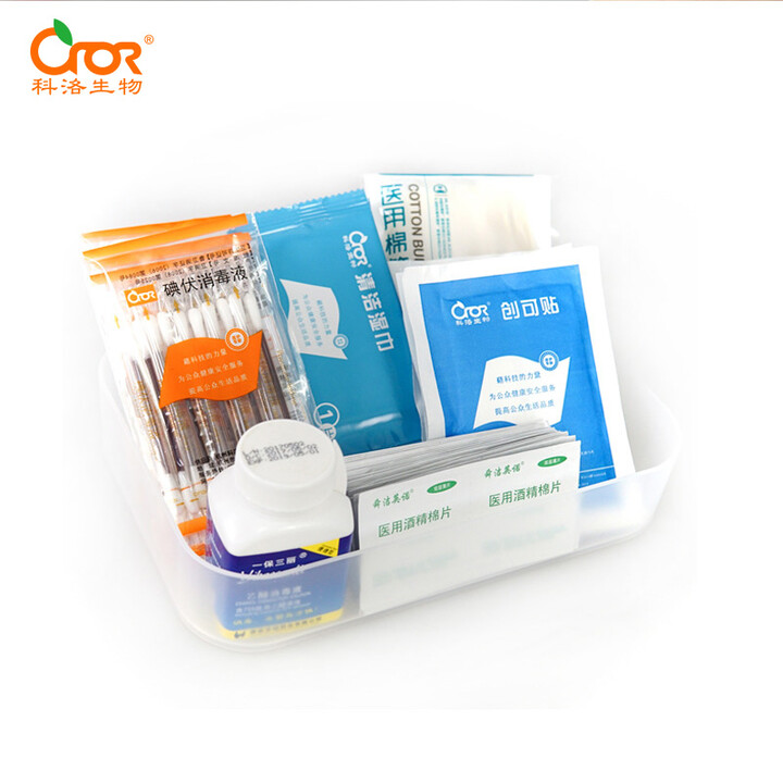 科洛增补包 日常消毒防护组合公共场所学校实验室急救箱急救用品ZB01 清创增补包 ZB001