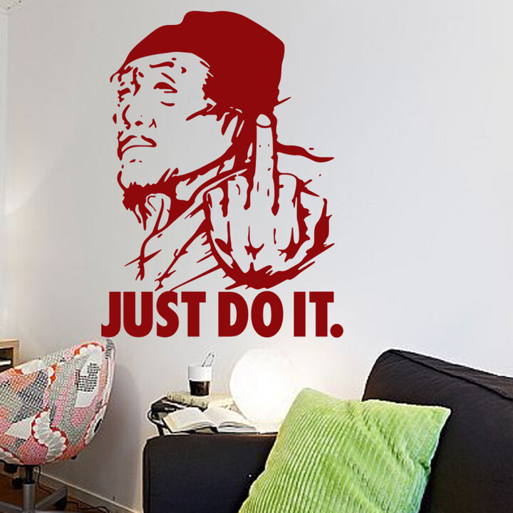 f 杜甫justdoit 深红色 小号