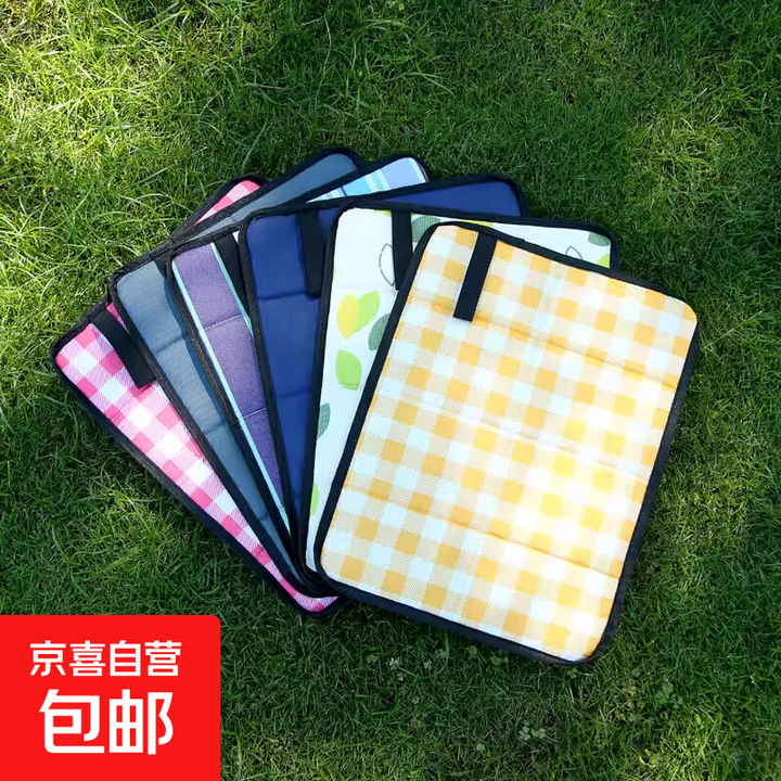 折叠坐垫户外随身便携垫子防潮防水旅行野营沙滩小坐垫公交车座垫 防潮坐垫-八折小鹿-1个