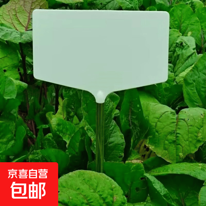 四色园艺标签标牌立体菜园插地牌田间试验牌标识牌农田指示牌 不锈钢杆总高90cm白色牌面30*1510件【图片 价格 品牌 报价】-京东