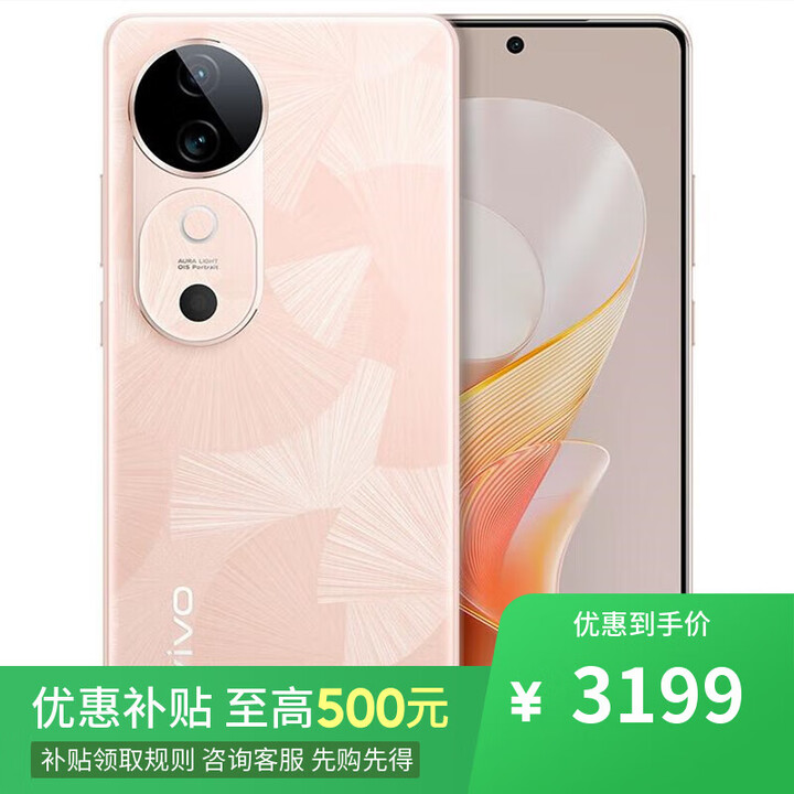 vivo x200 pro  新品5G手机 16GB+512GB 选购 24期 免息 S19 桃花扇 6000mAh超薄长续航 影棚级柔光环  桃花扇16GB+512GB 12期分期