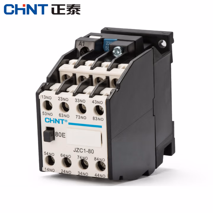 正泰接触式继电器JZC1-80 220V 380V 110V 24v交流接触器 