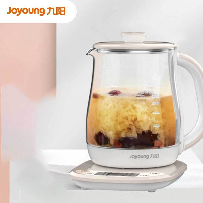 九阳（Joyoung）养生壶家用多功能全自动燕窝冲奶米粥花果汤智能可预约煮茶壶1.5L K15F-WY310支持一件代发