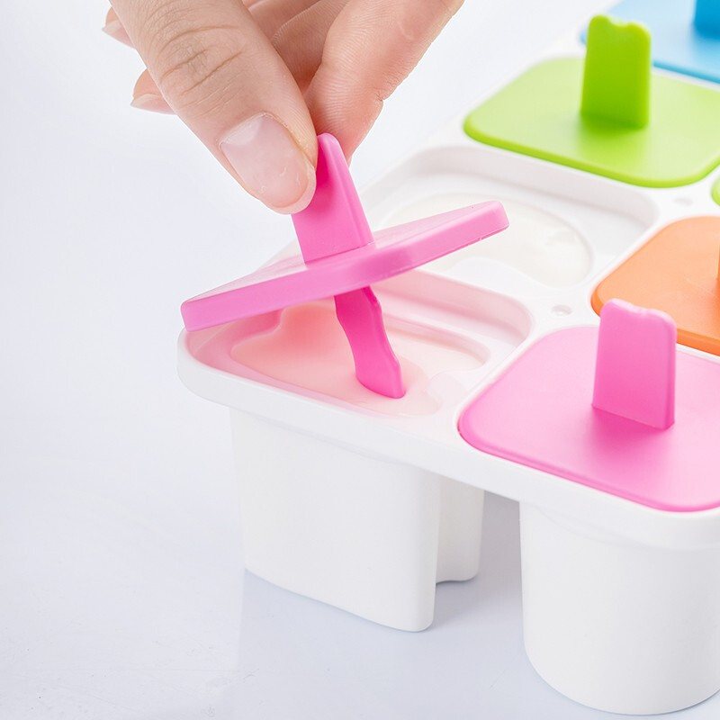 茶花（CHAHUA） 茶花PP塑料冰棒模具冰棍模冰棒模型自制雪糕冰淇淋模具 1组8支_字母冰棍