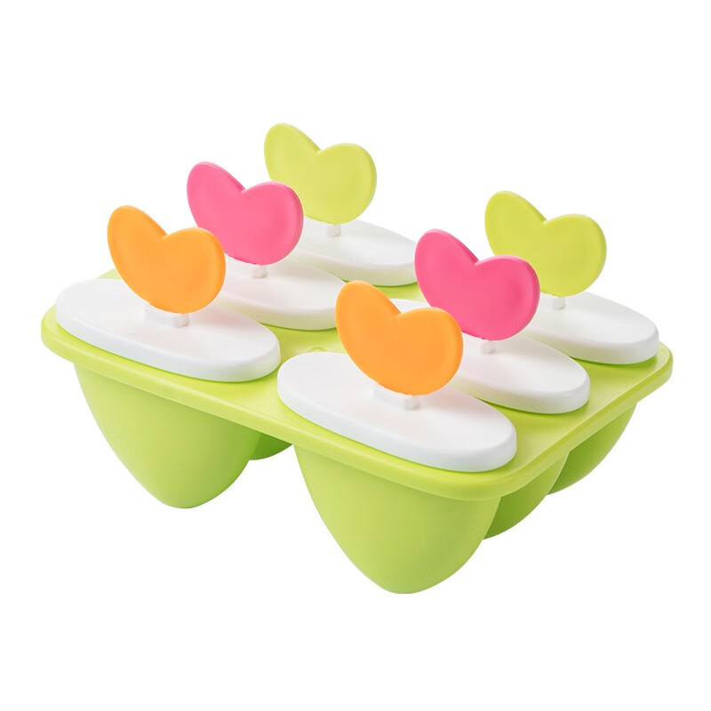 茶花（CHAHUA） 茶花PP塑料冰棒模具冰棍模冰棒模型自制雪糕冰淇淋模具 1组8支_字母冰棍