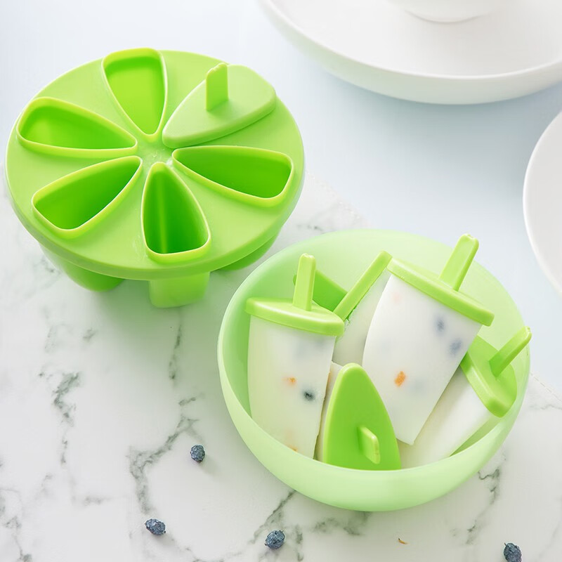 茶花（CHAHUA） 茶花PP塑料冰棒模具冰棍模冰棒模型自制雪糕冰淇淋模具 1组8支_字母冰棍