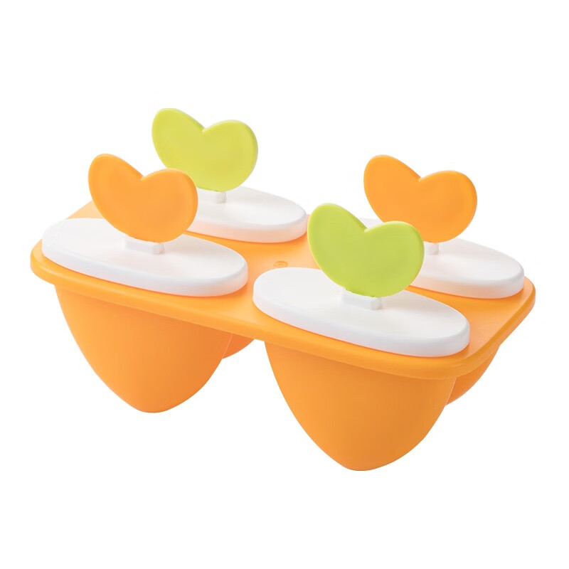 茶花（CHAHUA） 茶花PP塑料冰棒模具冰棍模冰棒模型自制雪糕冰淇淋模具 1组8支_字母冰棍