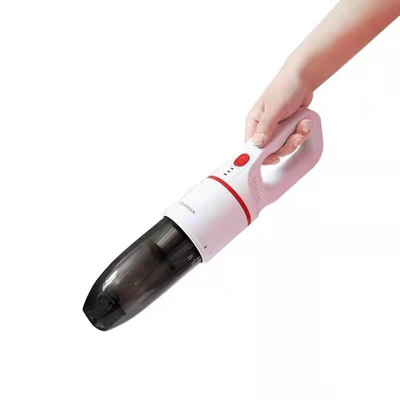 索哈曼（SOHOMAN） X1 家用车载两用全能型手持便携无线吸尘器大吸力大容量大功率轻盈便携 X1 白色