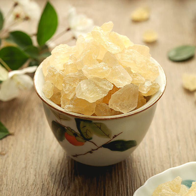 燕之坊 小粒梨汁冰糖黄冰糖散装老冰糖小粒多晶冰糖 小粒梨汁老冰糖400g