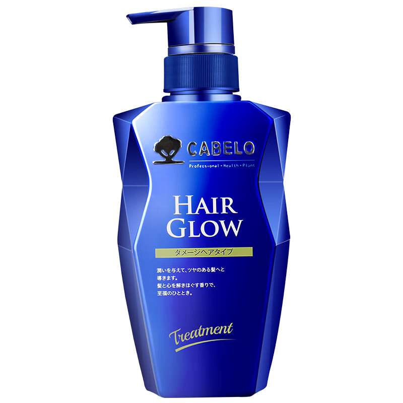 卡蓓诺（CABELO）护发素防脱发育发350ml修护烫染损伤蛋白养发润发乳日本进口