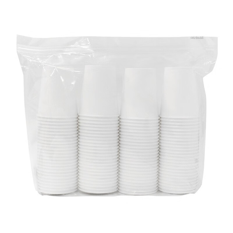 史泰博 CUP1004 一次性纸杯 250ml 白色 100只/包 CUP1004 100只/包纸杯