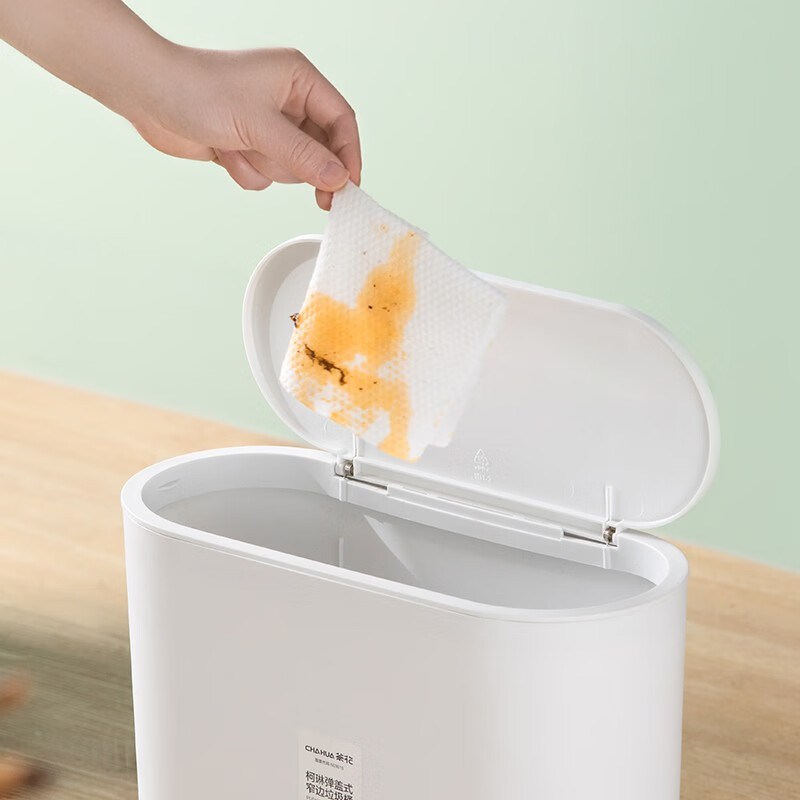 茶花（CHAHUA）厨房湿纸巾去油去污家用油烟机清洁湿纸巾加大加厚一次性抹布 1包50片