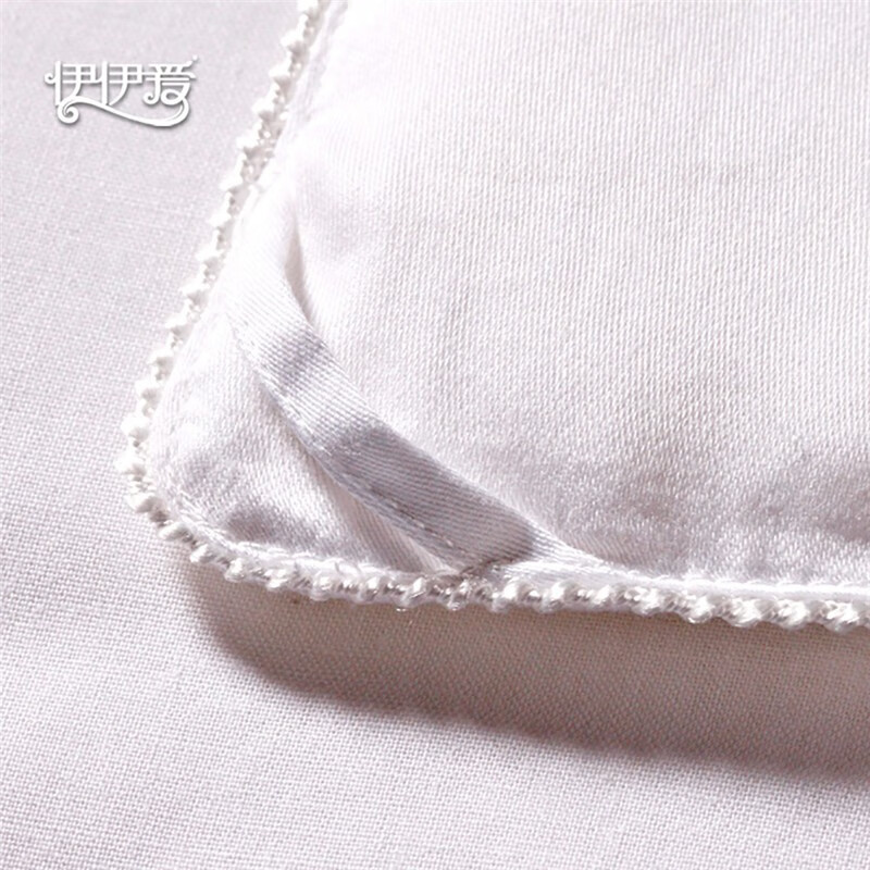 伊伊爱SC-C1W-100BN贡缎百分百桑蚕丝被2斤（单位：床） 白色 200*230cm