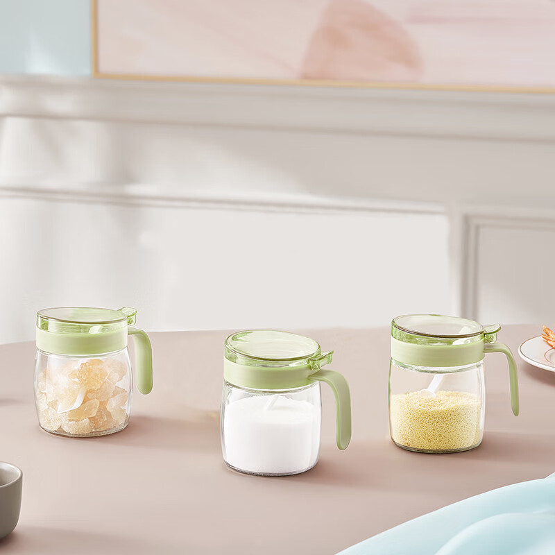 艾逸瑶选 晶萃系列油壶调味储物罐5件套CJ-21069