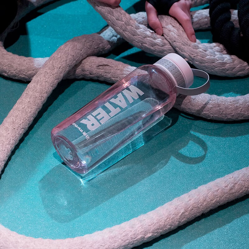 茶花格瑞斯水杯大容量塑料水杯男便携水瓶杯户外运动大号水壶女 【1500ml】浅绿色