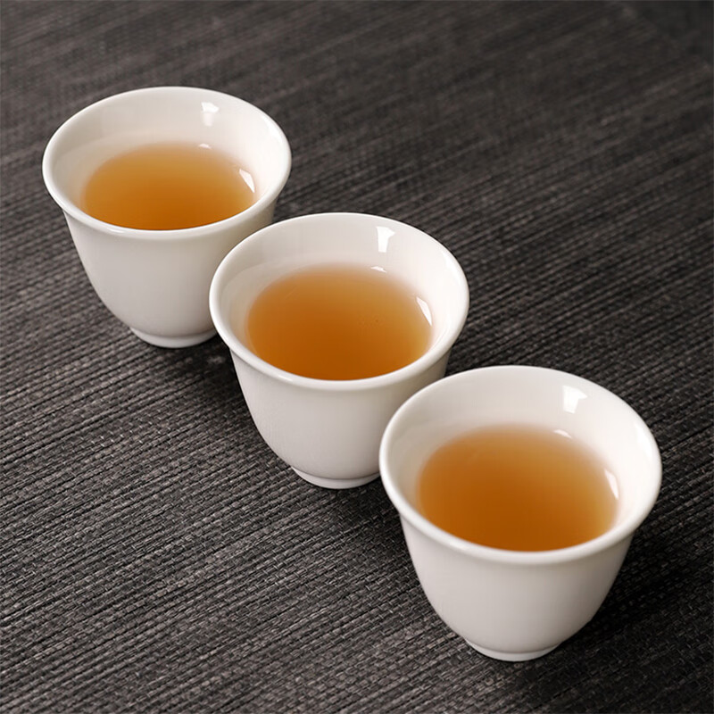 五拾缘中国白-盖碗茶具套组 WSY-21C10 白