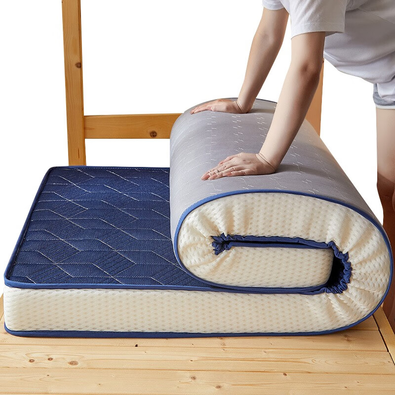 Tri-polar软垫乳胶床垫软床褥垫 TP2811 乳胶3D灰色-阶梯9厘米 150*190cm