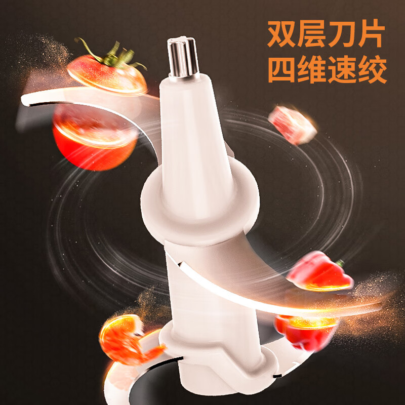 九阳（Joyoung）绞肉机家用 绞馅机 碎肉机 电动多功能料理搅拌打肉饺子肉馅蒜蓉机 2L搅肉机S2-A808