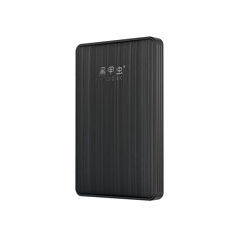 黑甲虫 (KINGIDISK) 500GB USB3.0 移动硬盘 K系列 2.5英寸 商务黑 商务时尚小巧便携 安全加密 K500