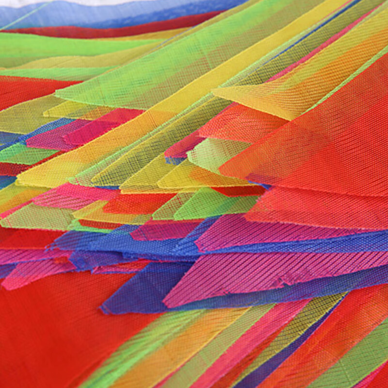 盛扬彩旗串三角旗帜150面