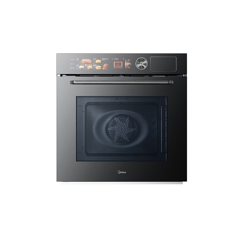 美的（Midea）嵌入式微蒸烤炸四合F7 智能家电TFT双彩屏 搪瓷内胆蒸烤箱一体机 BG70F7W