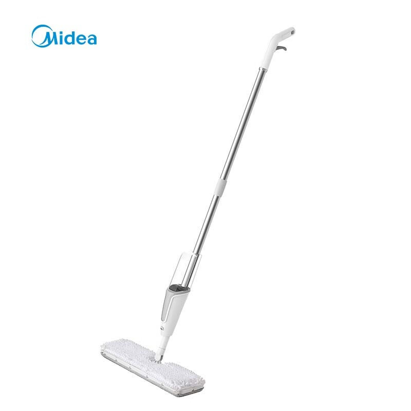 美的（Midea） 家用 FC2喷水拖把 干湿两用 360°双面可擦 450mL水箱 清洁保养地板