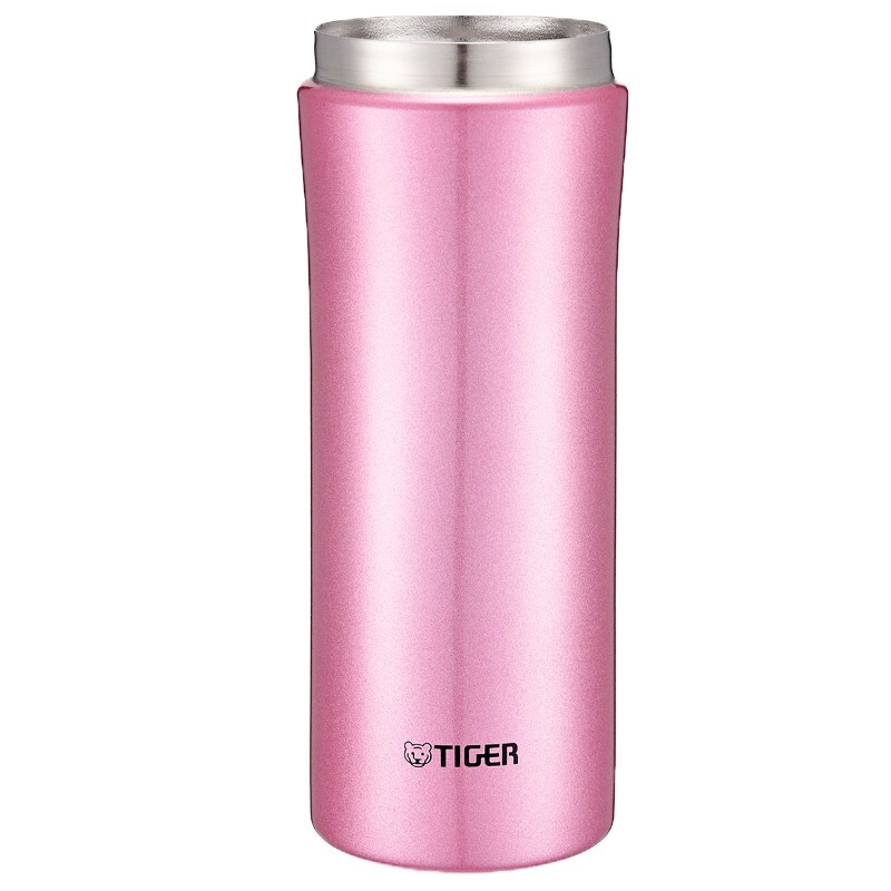 Tiger/虎牌保温杯真空不锈钢办公杯 男女时尚水杯子MMK-A45C新品 450ml 亮炫粉PH