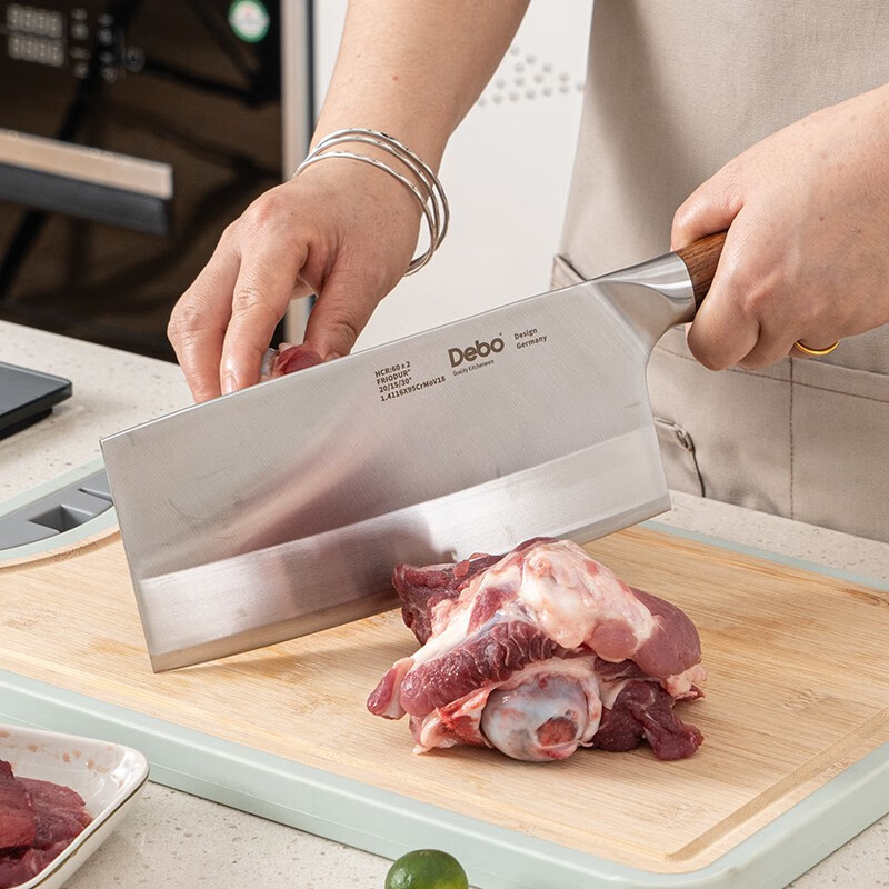 Debo德铂菲恩菜刀不锈钢家用切片刀