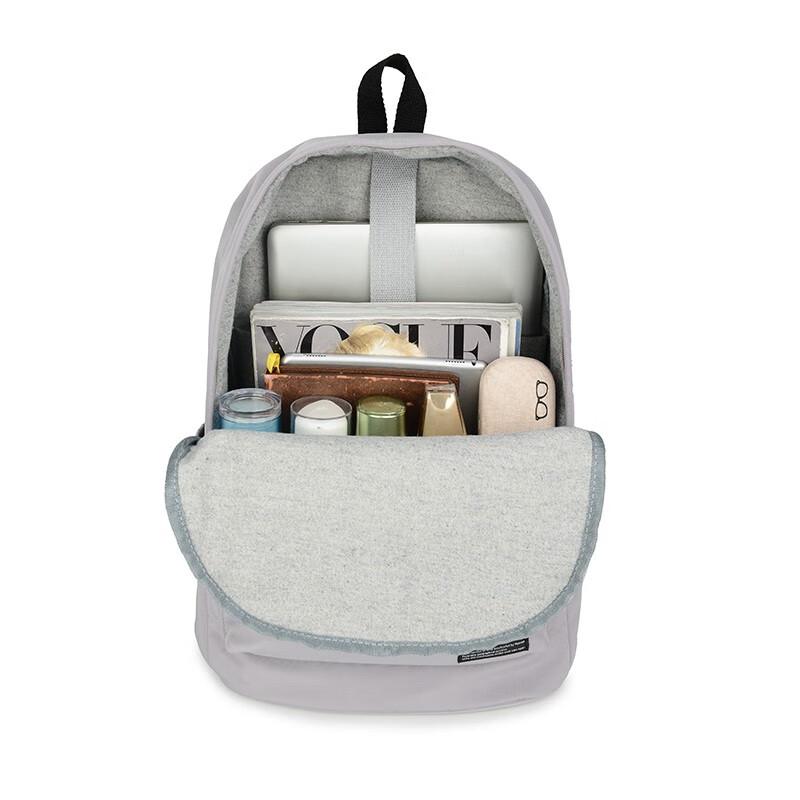 恒源祥（HYX）电脑双肩包休闲旅行运动双肩包软包 HYX0509灰色