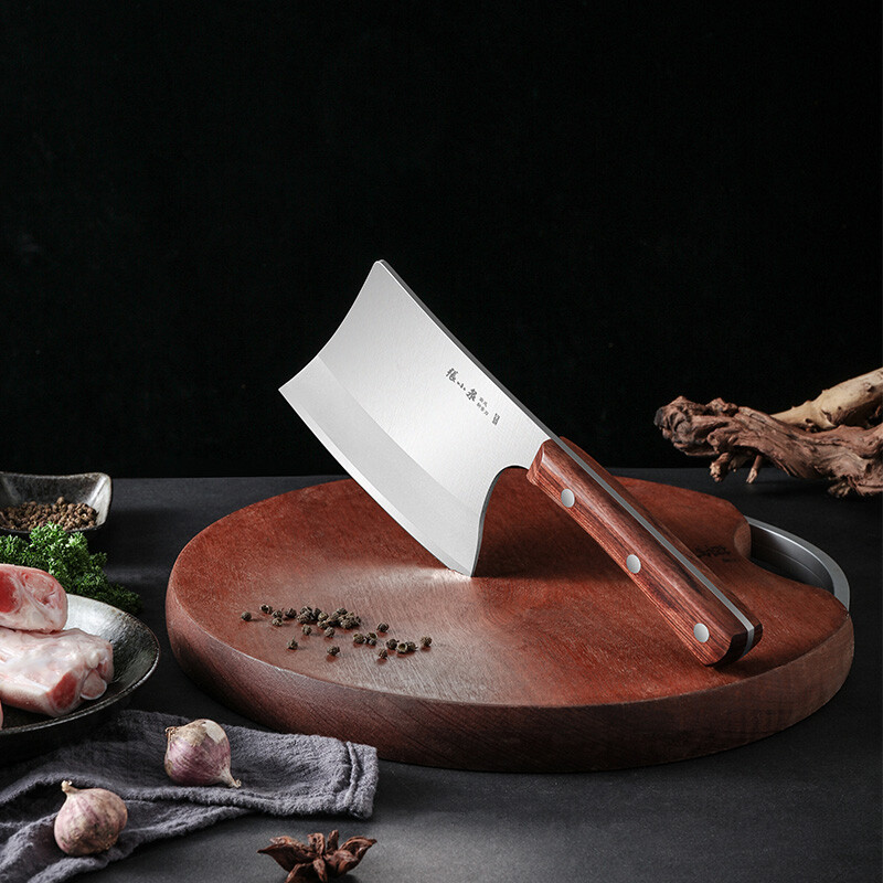 张小泉 旋风斩骨斧剁肉刀斩骨专用刀专业斩大骨牛骨刀 D12361500