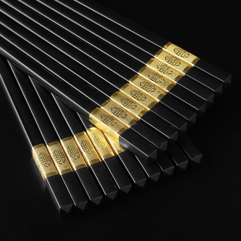 A-TIMES 筷乐金福合金筷五双装 CJ-21025