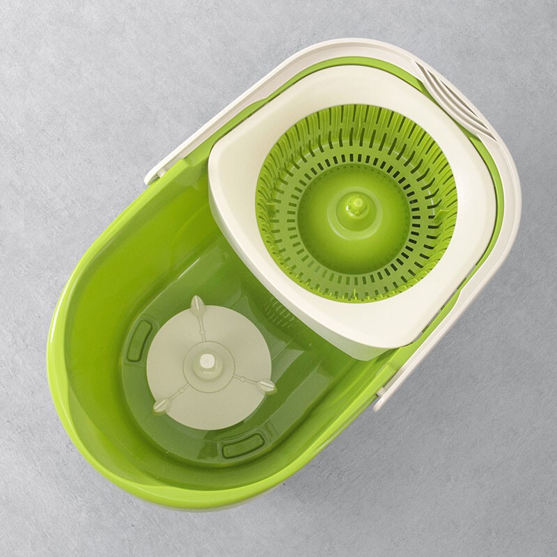 茶花（CHAHUA） 茶花拖把桶旋转拖把家用加厚拖布桶拖地桶双驱自动甩洗地拖桶拖头 1个拖把头