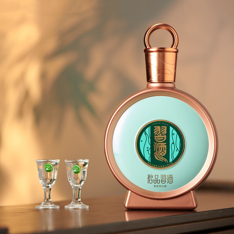 习酒 53度 酱香型白酒 君品习酒 精装 53%vol 500mL 4瓶