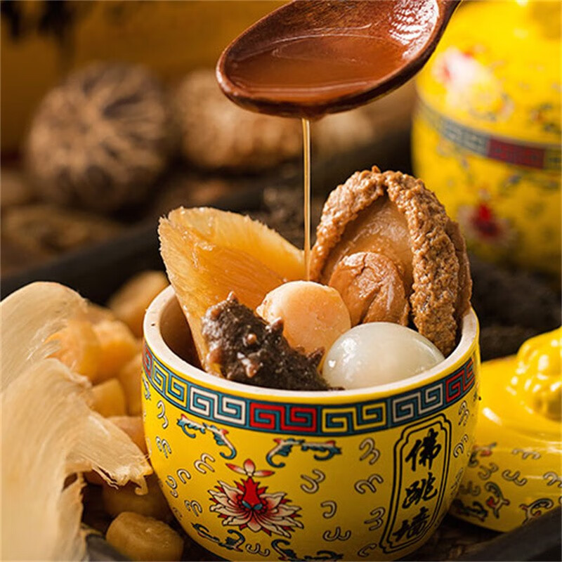 聚春园官方御鼎佛跳墙系列经典礼盒加热海鲜大盆菜福建特产福建老字号 御鼎佛跳墙300g*3盅（经典款）