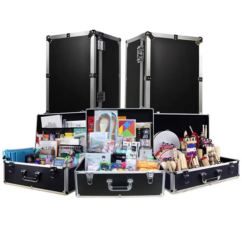 普才团体活动器材心理行为训练器材箱 户外开发素质拓展团队训练团体活动箱