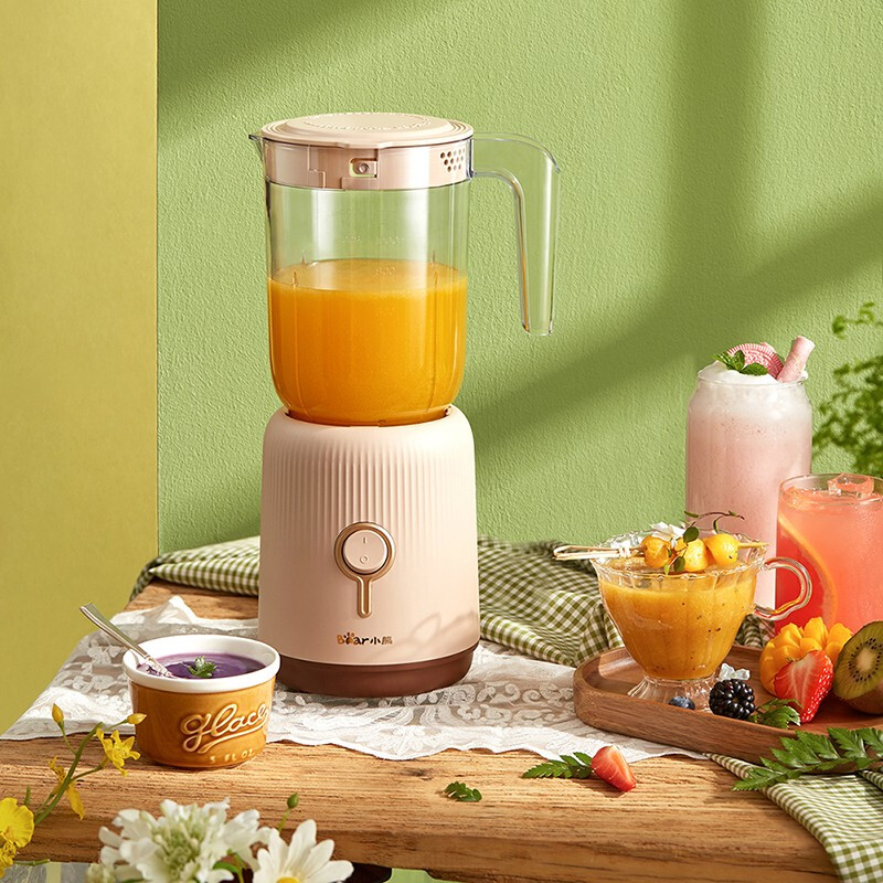 小熊辅食机婴儿宝宝料理机多功能家用小型破壁机搅拌机奶昔机LLJ-C10S2单杯【企业采购】支持一件代发