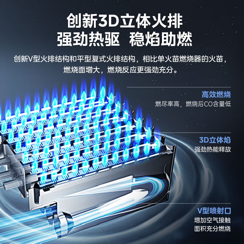 美的（Midea）燃气热水器 16升家用天然气 一级静音 一级恒温 智能变频 无冷感 JSQ30-16QE5极地白